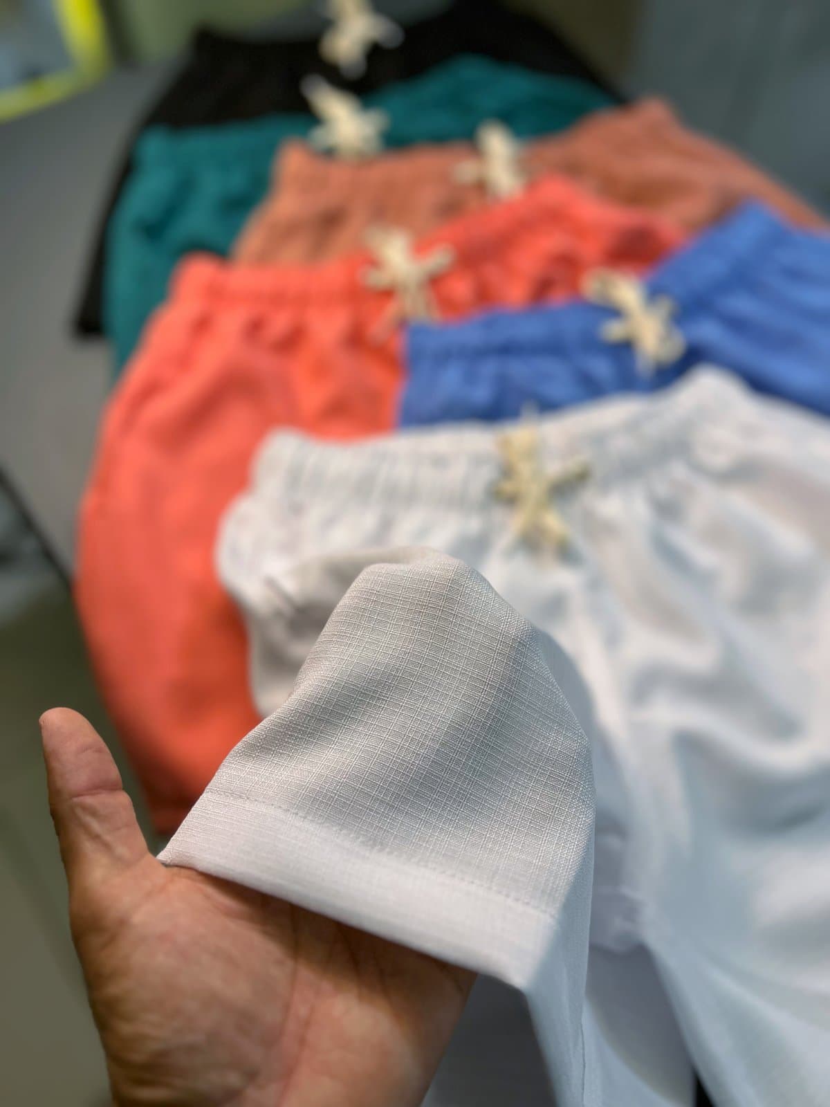 Short Linho + Algodão